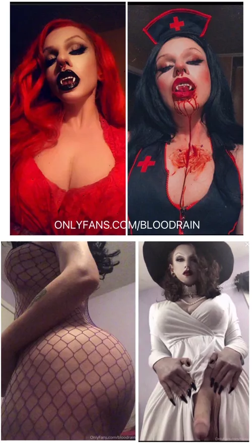 I’m your Vampire Goddess, and I’m going to devour you and make you my personal fuck toy <3
