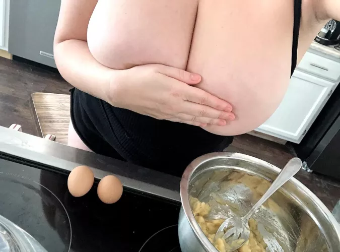 Imagine I'm next door baking... what would you do?