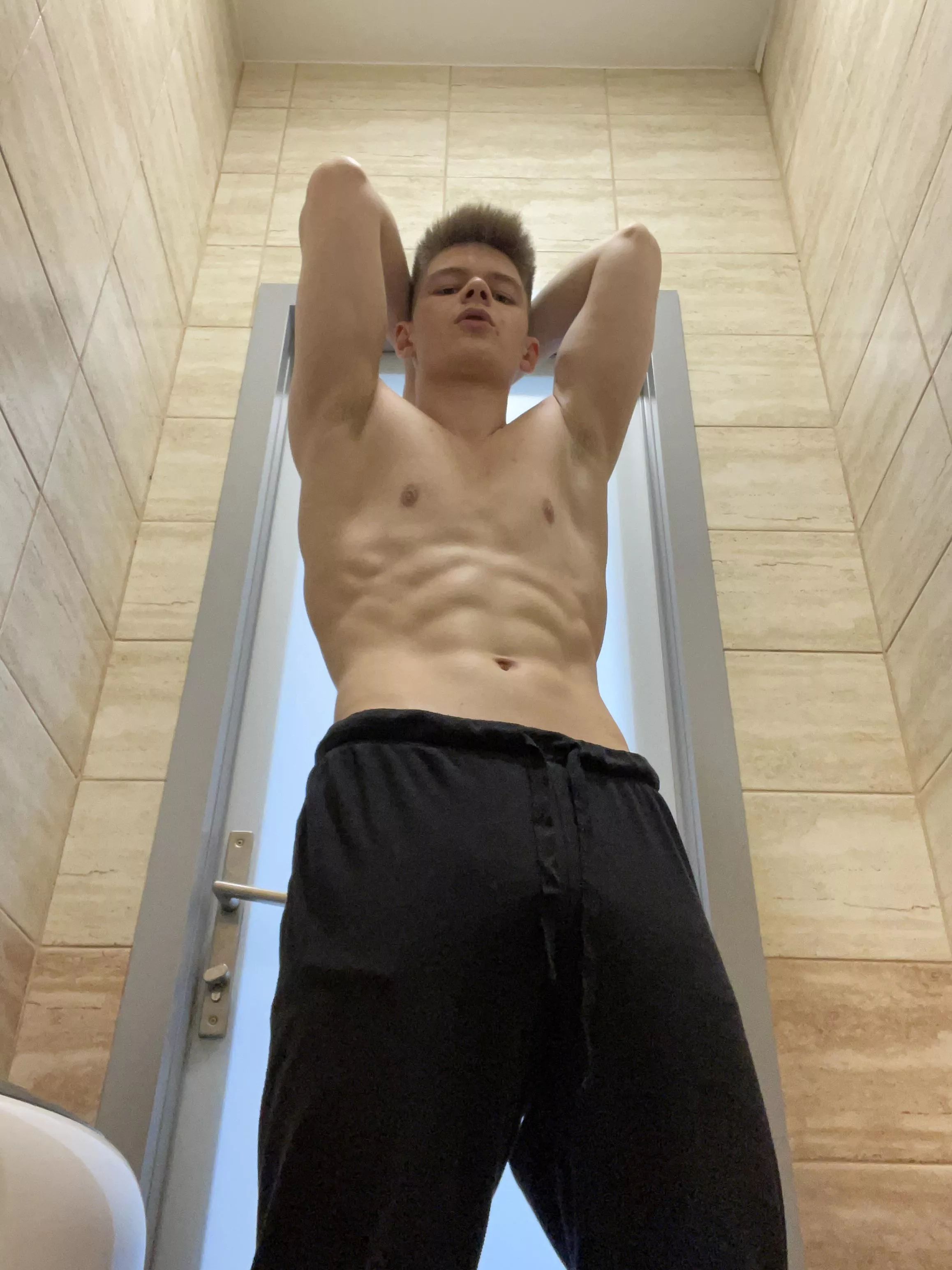 Just finished the workout. Would you smell it? 😏