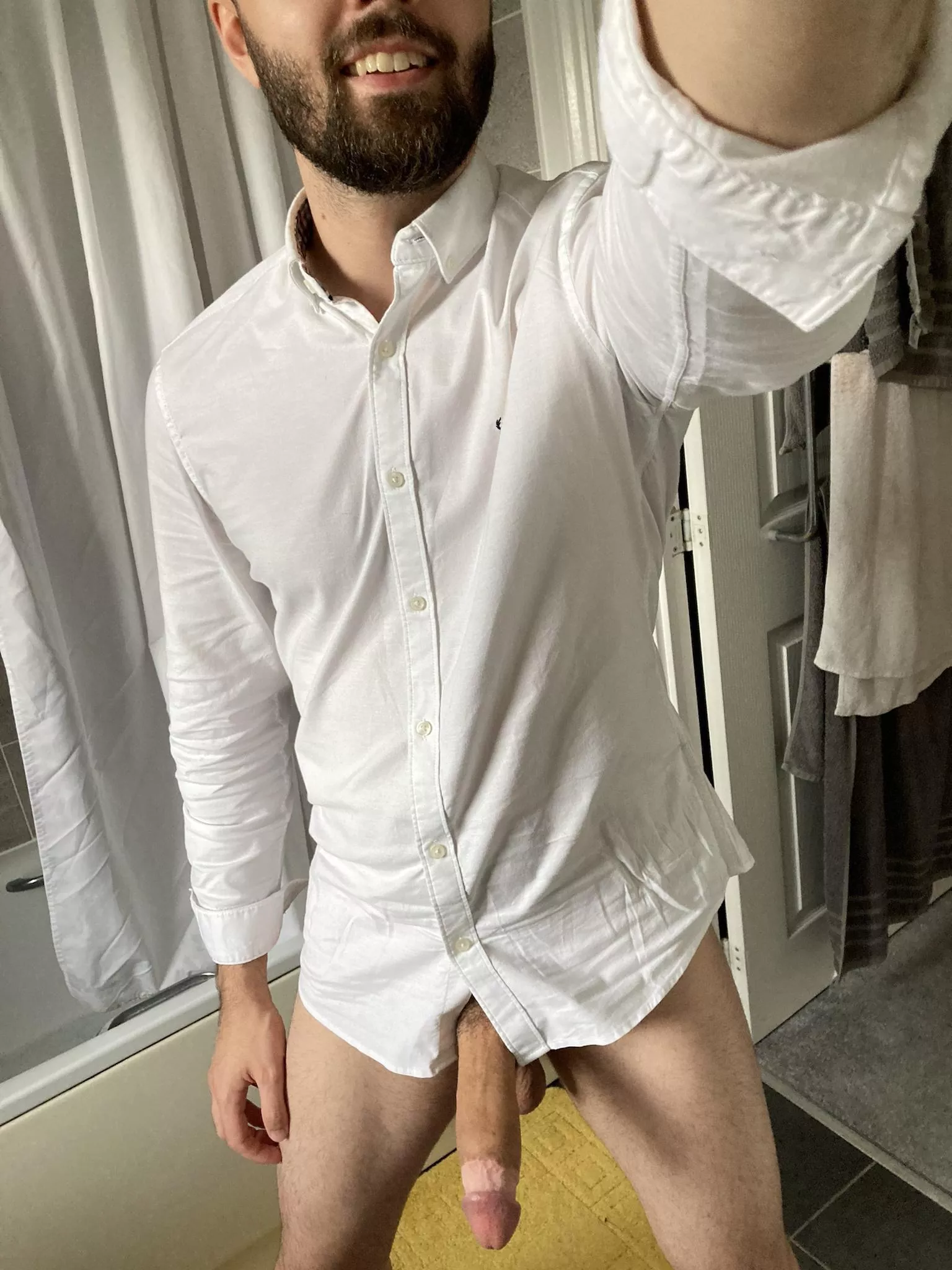 Just shirt cocking it🤪
