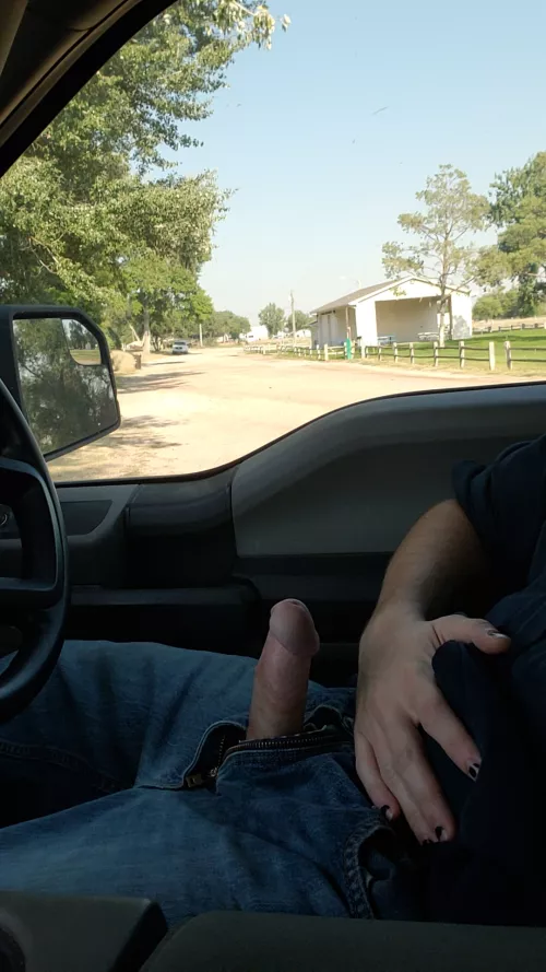 Letting it out to breathe while on break! Would you walk up and grab it if you saw it?