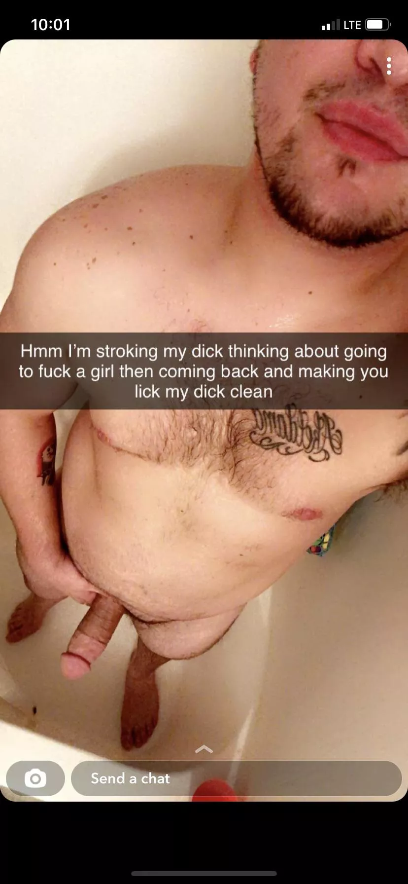 Looking for a sexy lady to sext my hubby and degrade me to him. Tell him how much better you are than I am… 😈