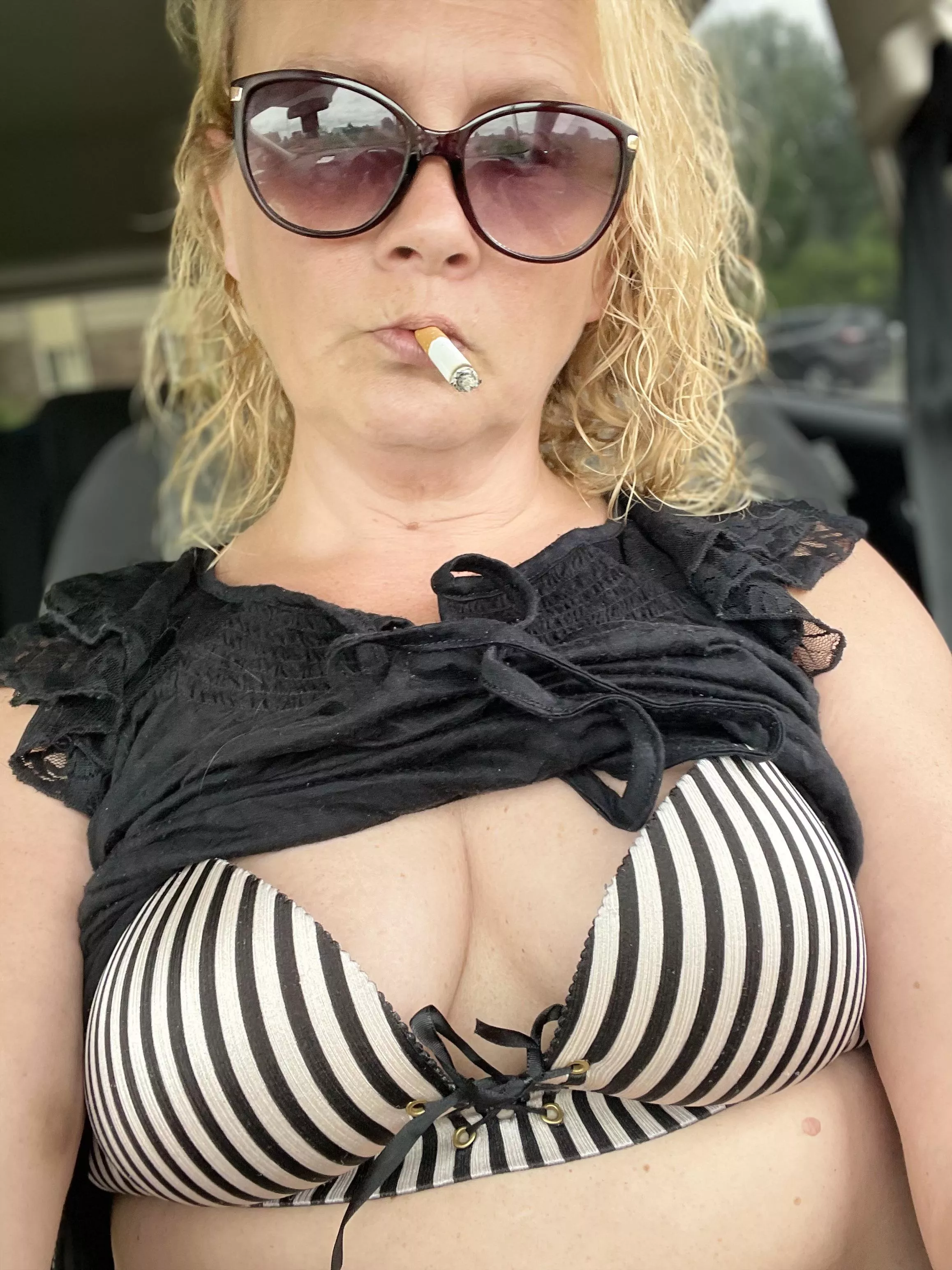 My wife sent me this! I can’t get over how sexy and slutty she looks!