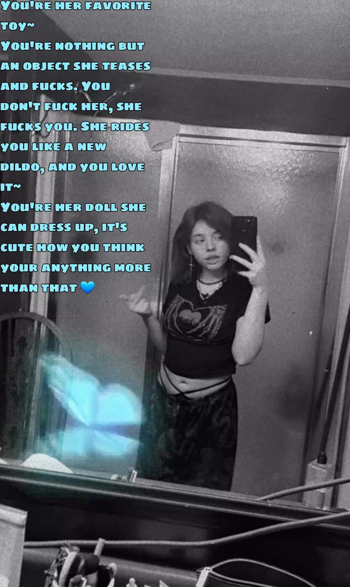 Nothing more than my toy~💕 [Caption Credit: u/oink_pig]