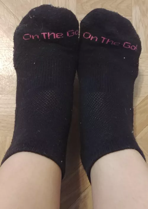 [selling] Black compression socks made smelly during my busy serving shifts!