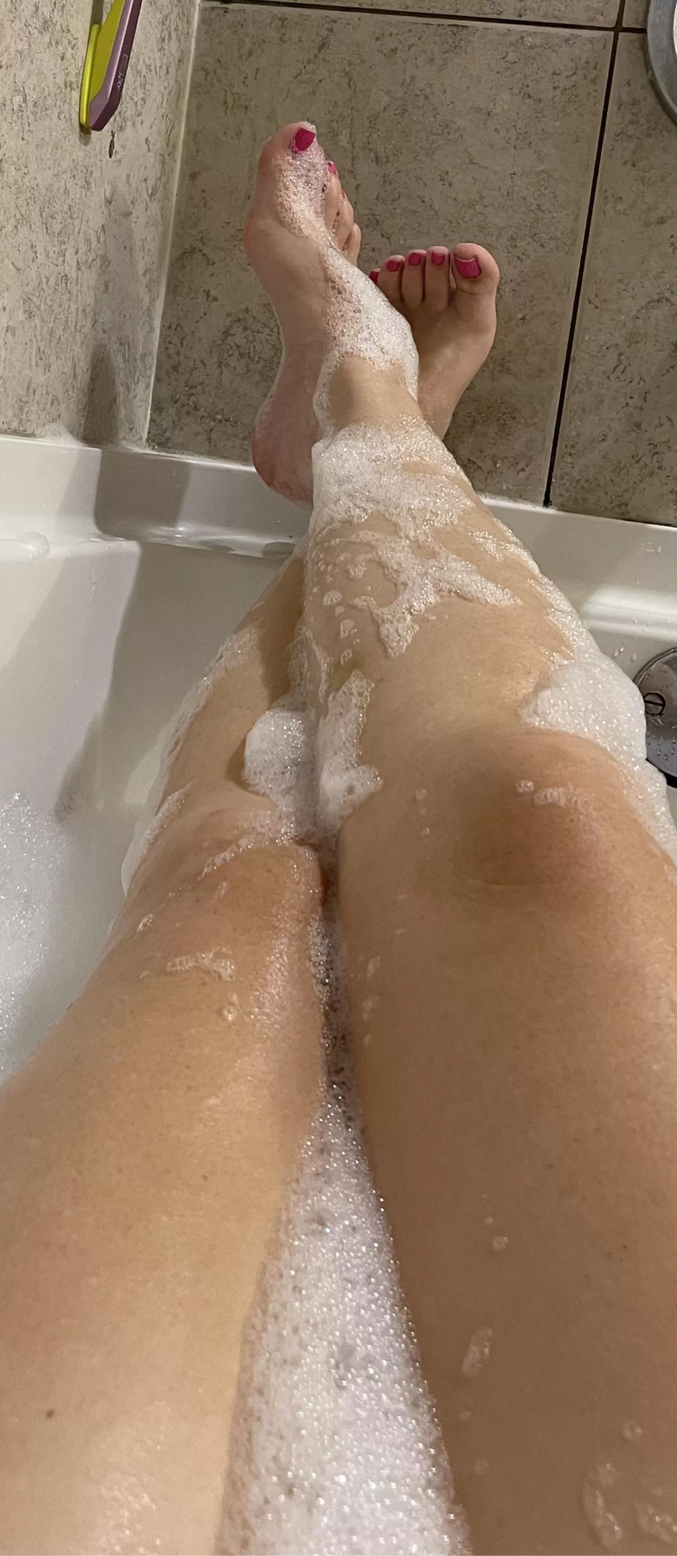 Soaking my cares away