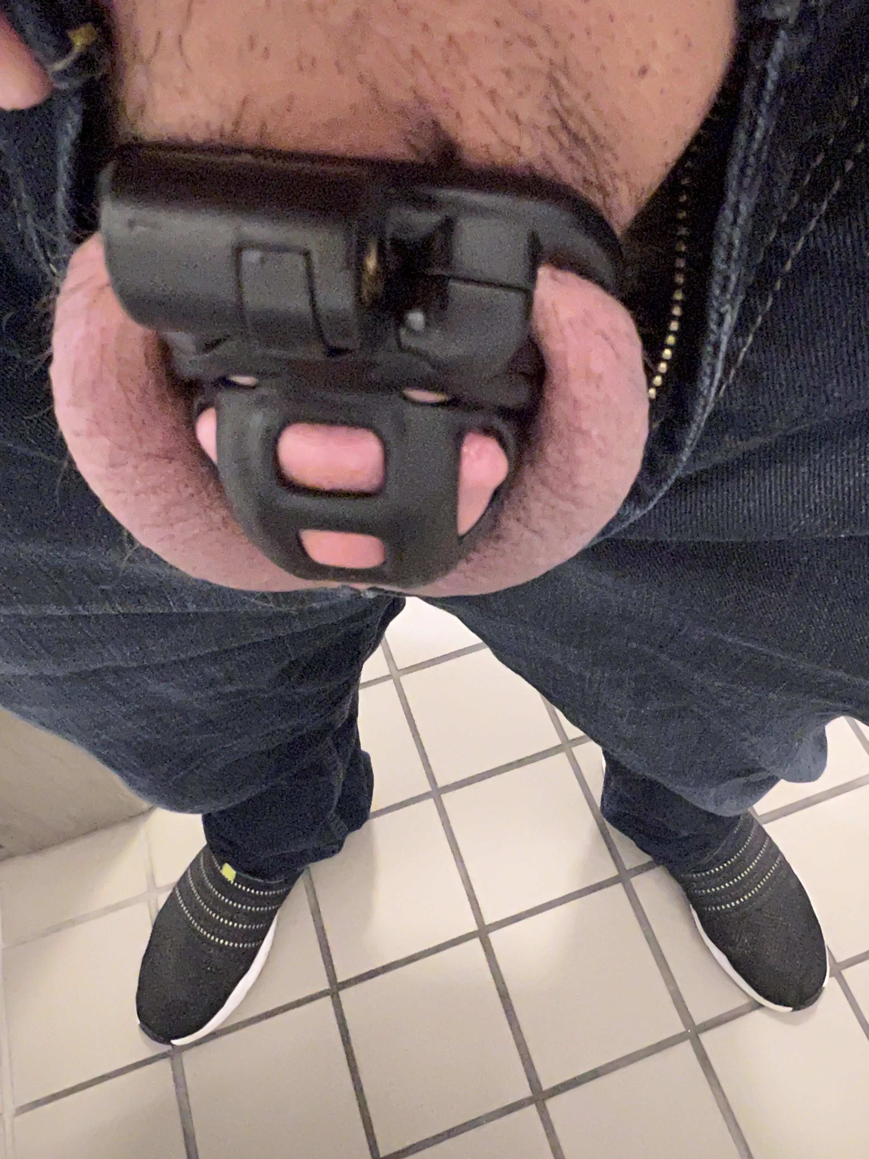 Wifey said I was too small for my other cage. Now I feel squished.