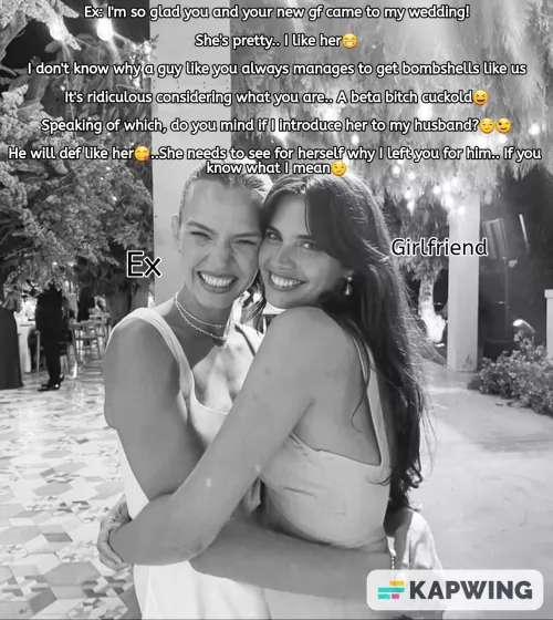 Your ex is already leading your new gf astray😈