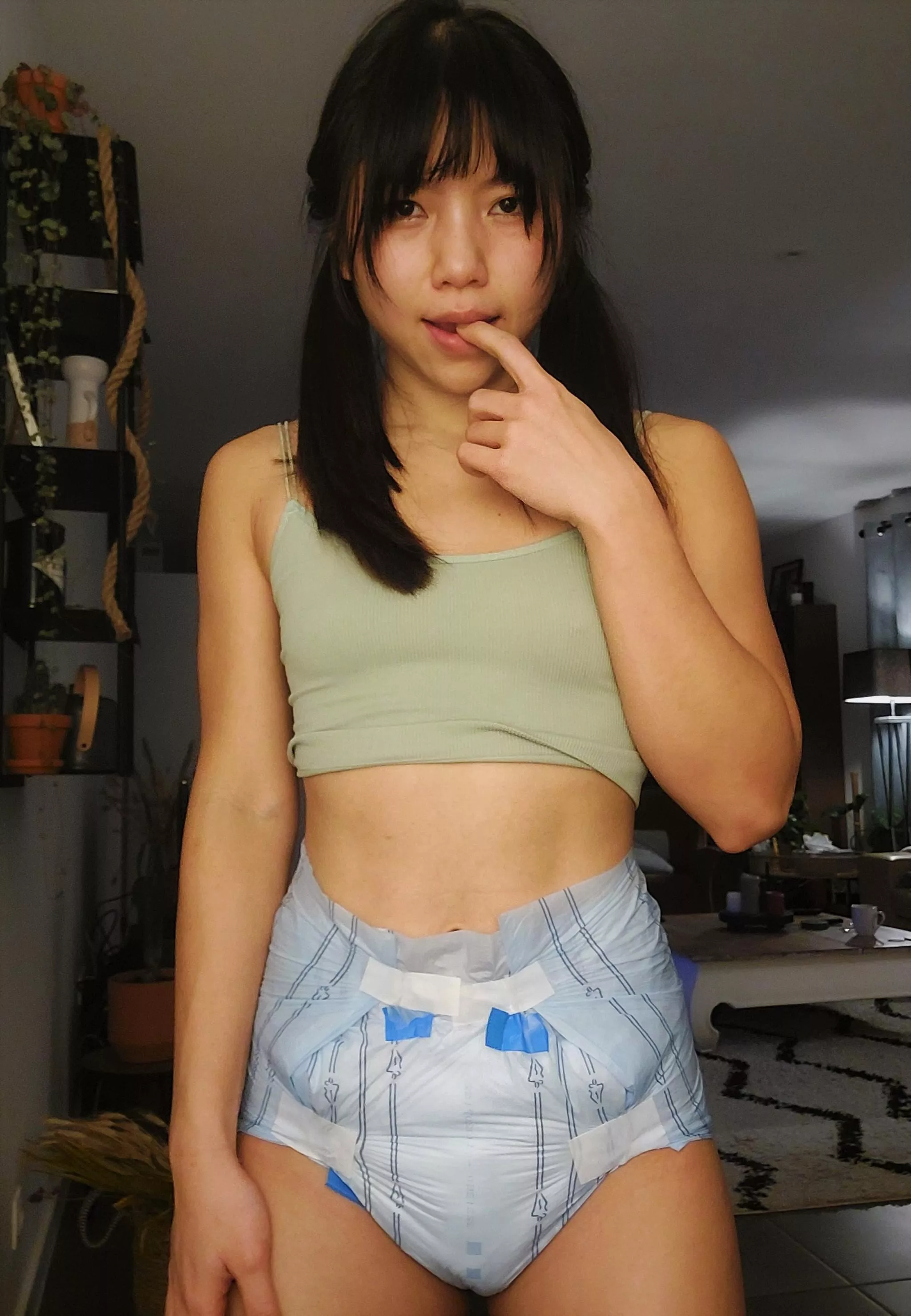 Blue diapers are soooo underrated~! 💙💙💙