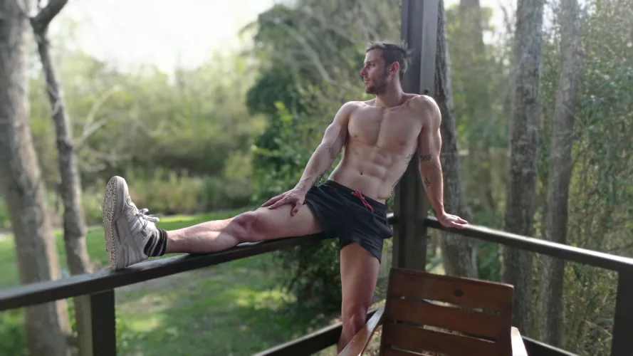 Chilling after workout (m)