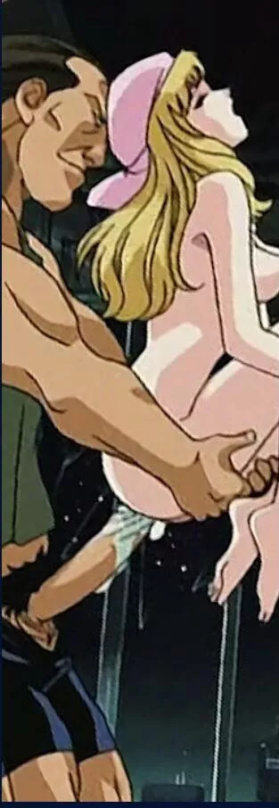 Color, 1girl, blonde hair, knocked up, creampie