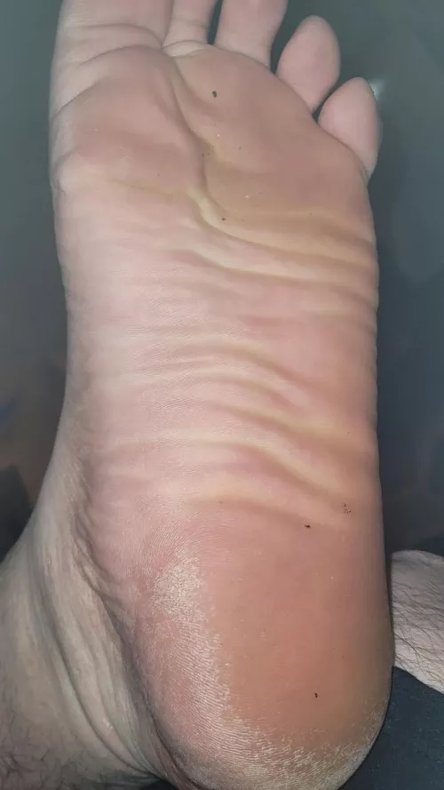 dirty sole needs a clean