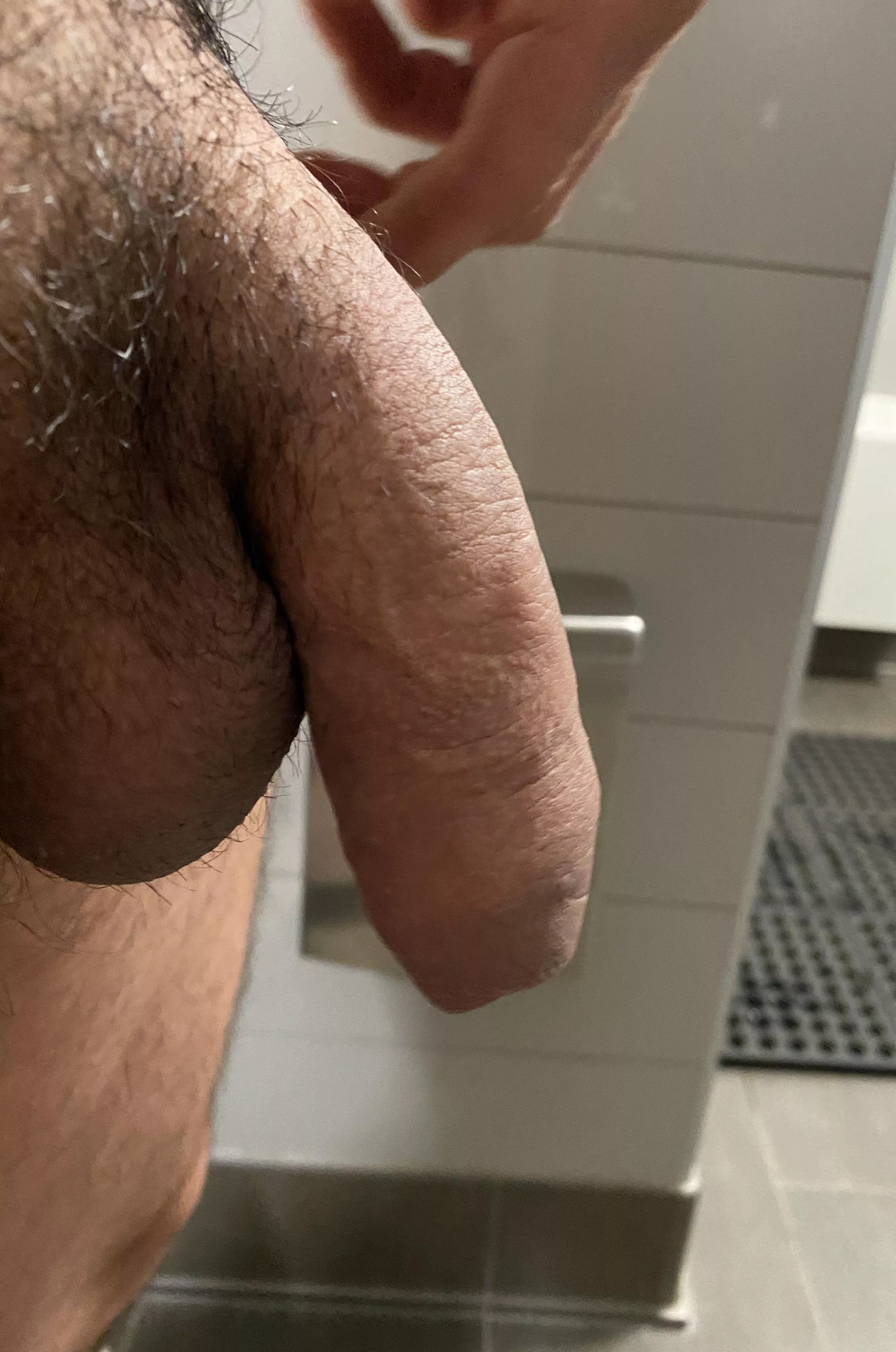 I feel like my hooded cock looks good enough to make your mouth water… [OC]