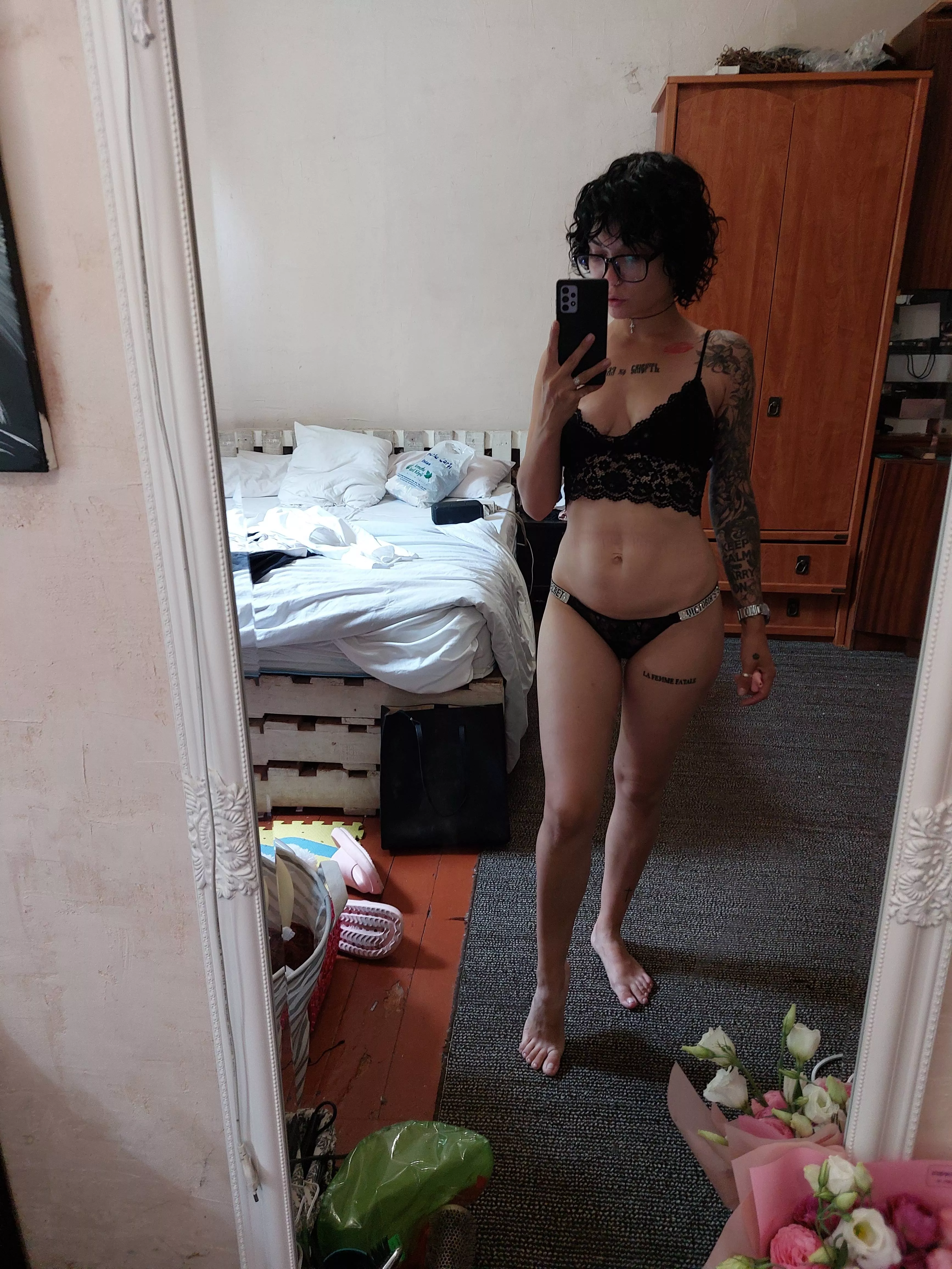 It's hard for you to restrain yourself when we're alone