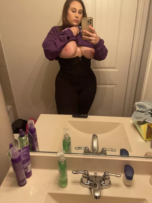 My wife and her pretty titties