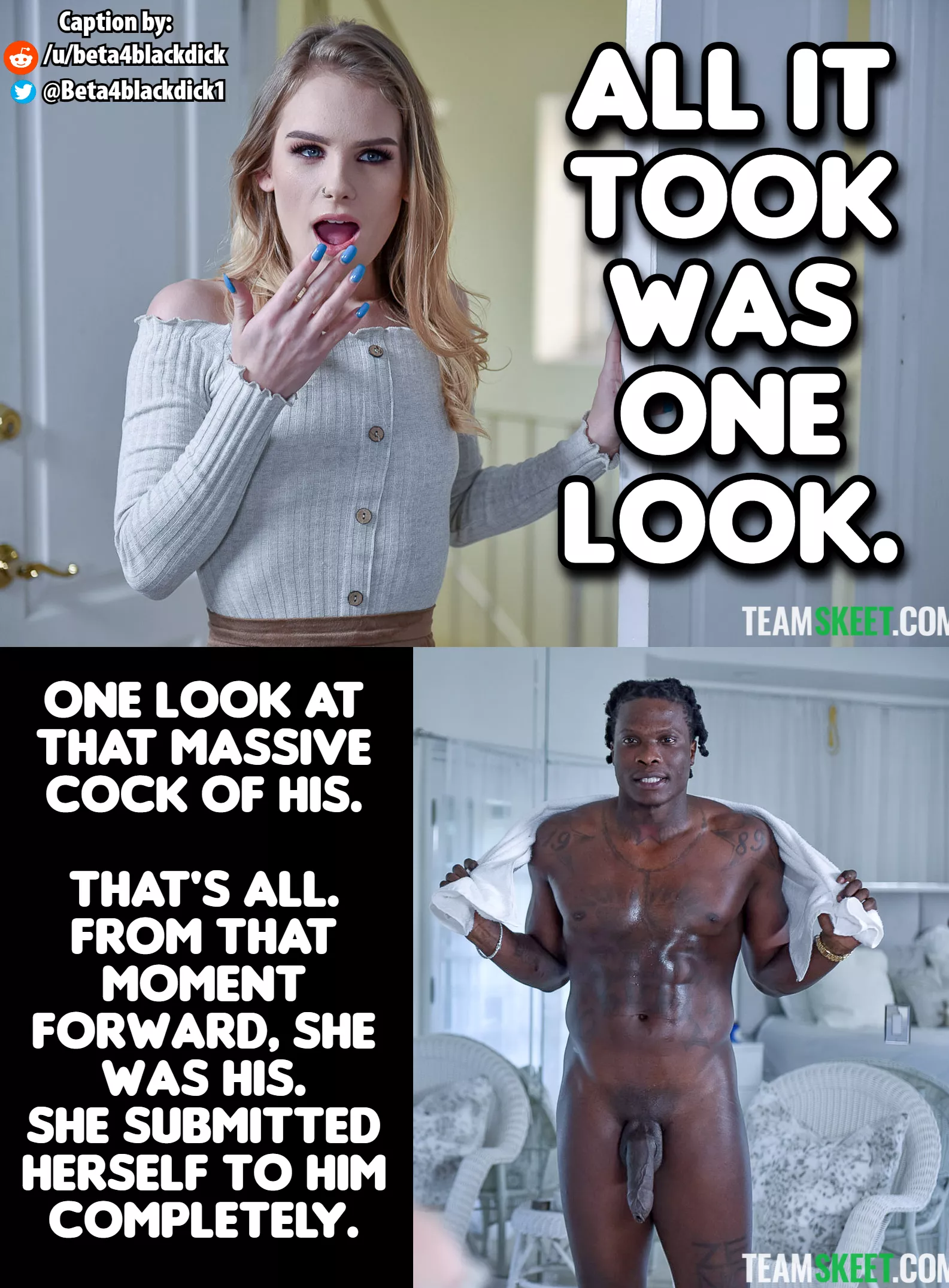 One look was all it took..