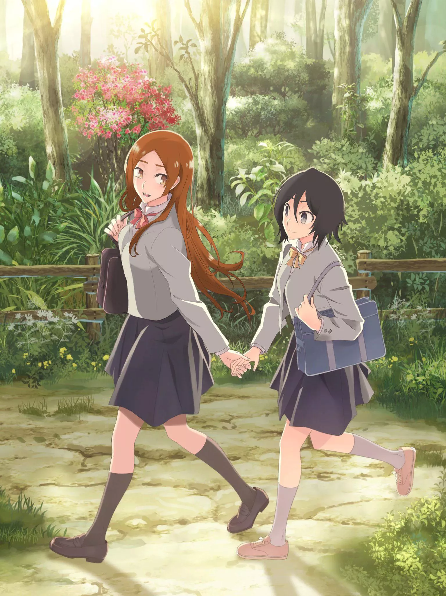Orihime and Rukia romance (hopeskai) [Bleach/Bloom Into You]