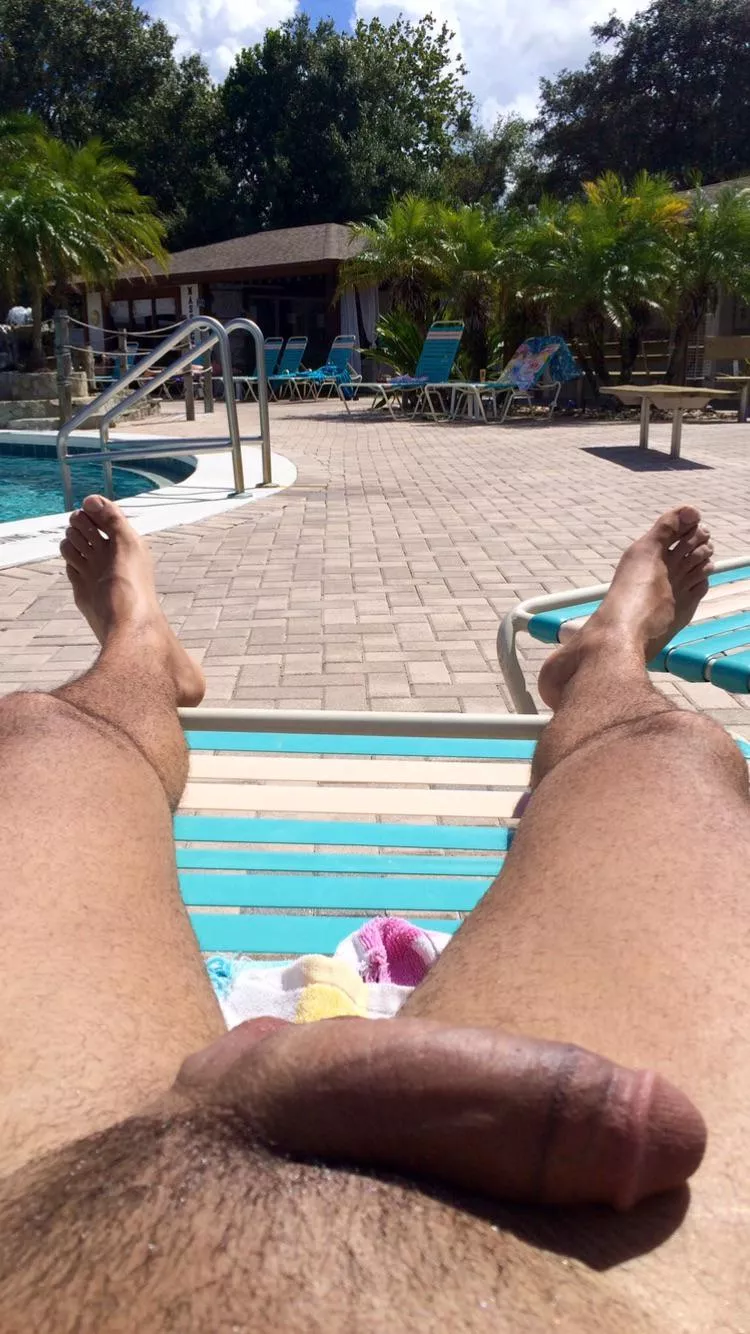 Pool was empty today