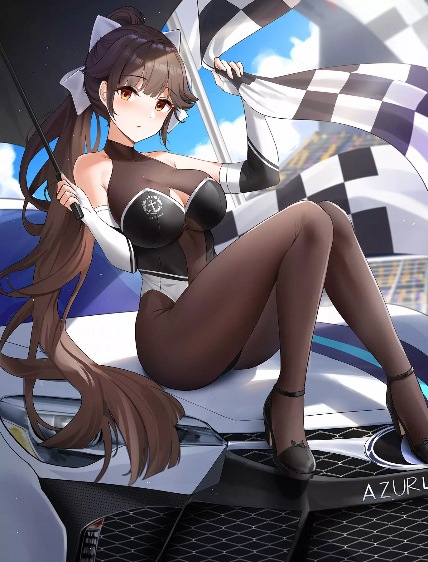 Race Queen Takao [Azur Lane]