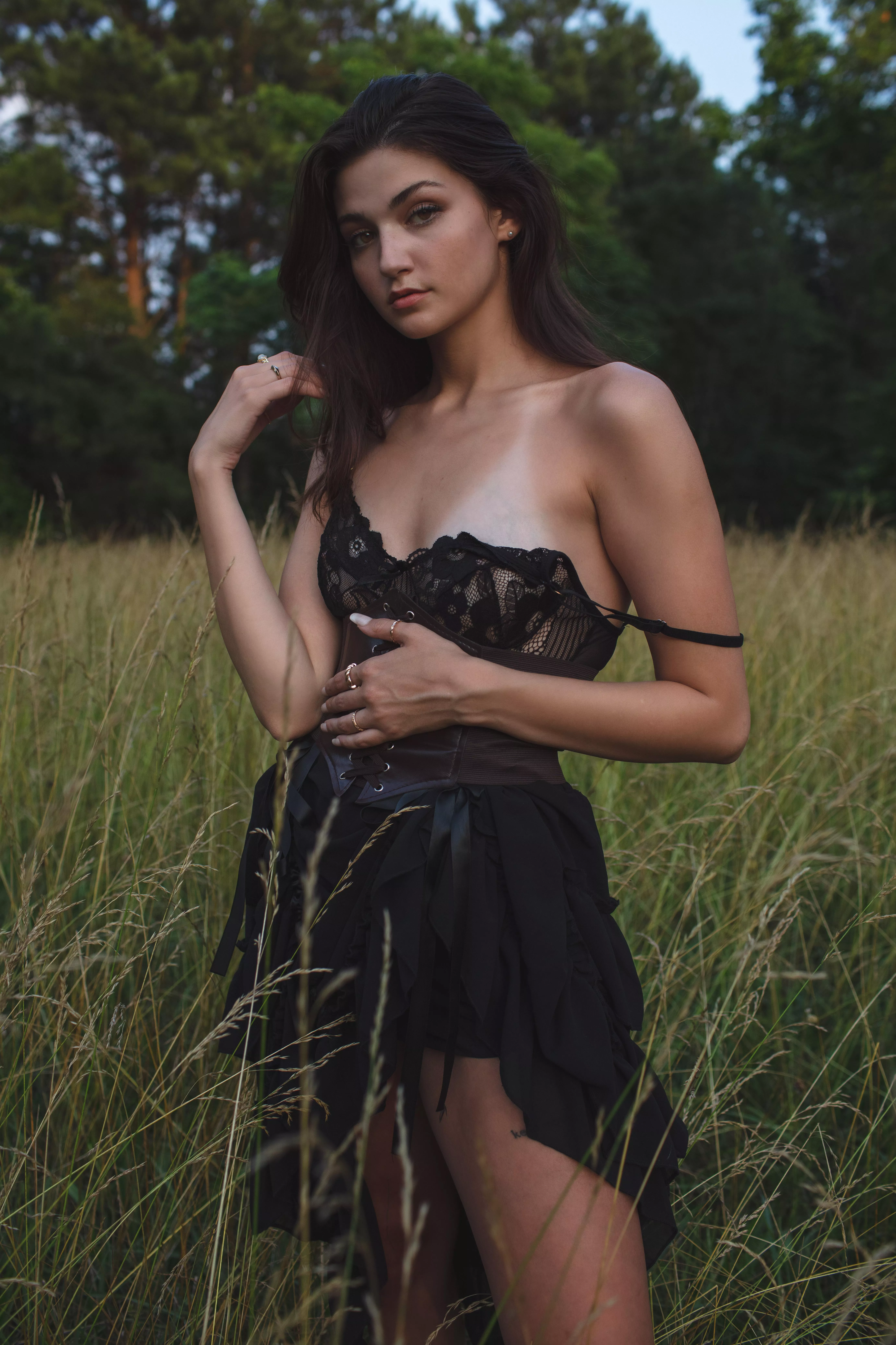 She has to be one of the prettiest girls I’ve worked with.