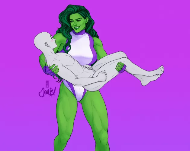 She-Hulk [Art by Jen Bartel]
