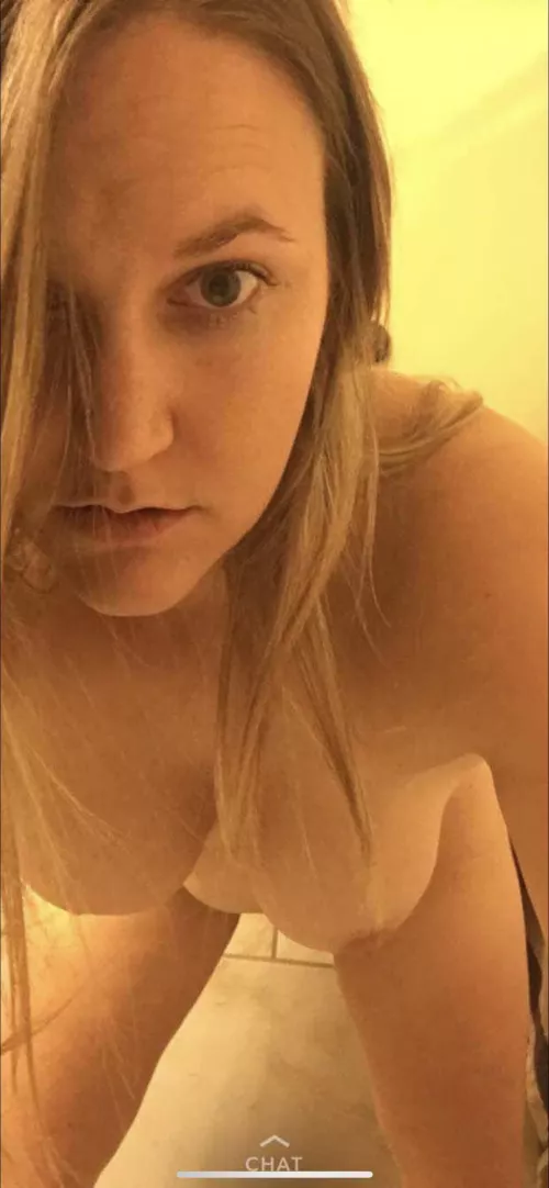 So lonely in the shower