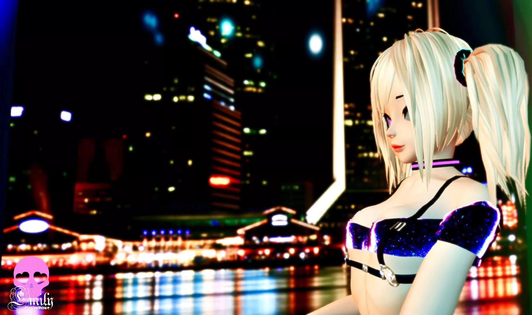 Such a beautiful view from the window in Nia's room. Today I’m a little lonely and sad, maybe you’ll come in for a chat and maybe more?🖤 https://chaturbate.com/emyliveshow