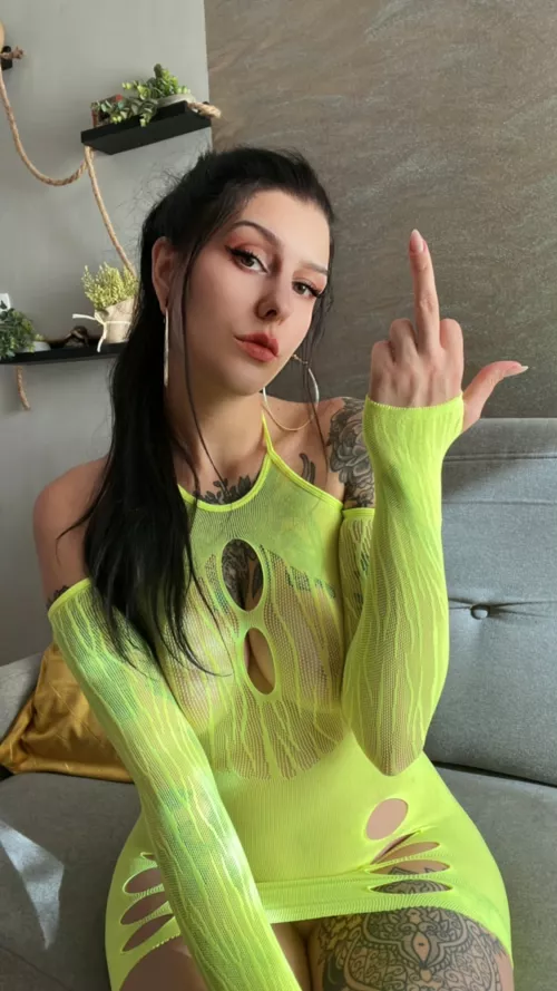 The only view you deserve now, put your cage on and let me train you