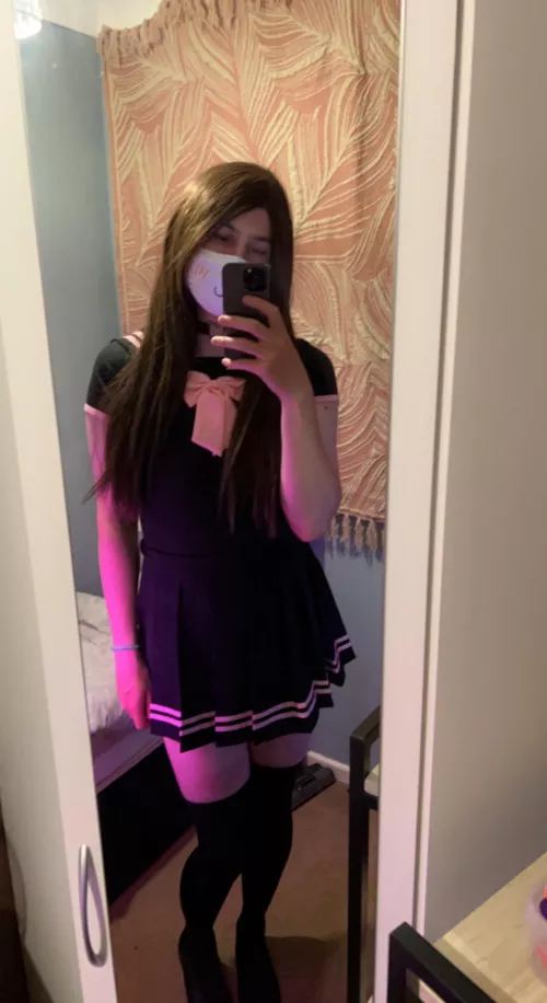 This outfit slaps 🖤💖