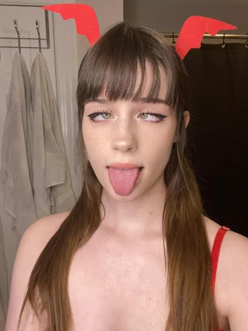 This succubus is hungry for cum!