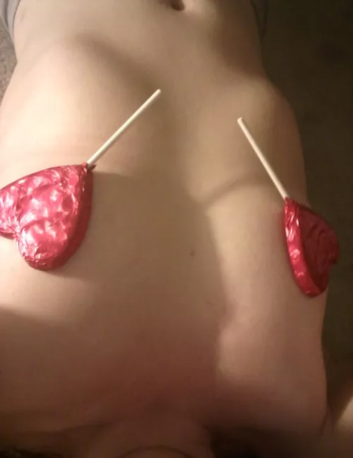 Who needs a bra when you have these?