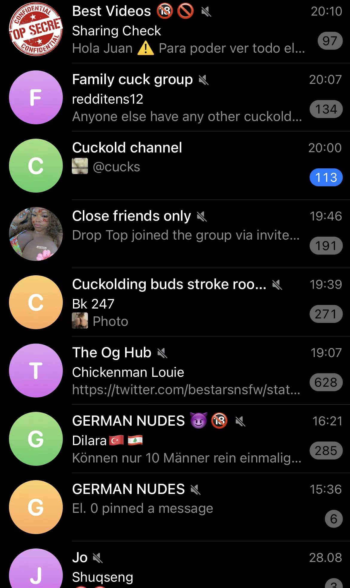 Who Want in this nudes groups? Only today 50€ normaly 75€