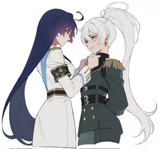 Your tie is tied up wrong again, Kiana... [Honkai Impact 3rd]