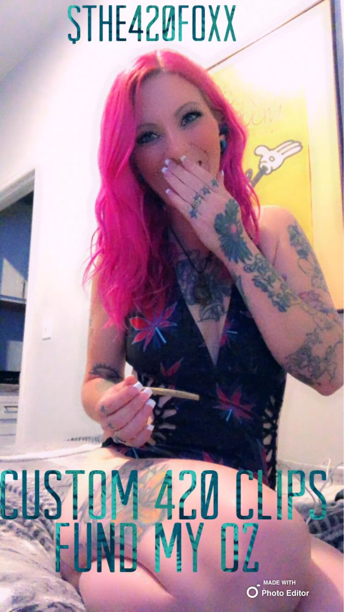 Fund my zip + I’ll send custom 420 clips!!! $the420foxx