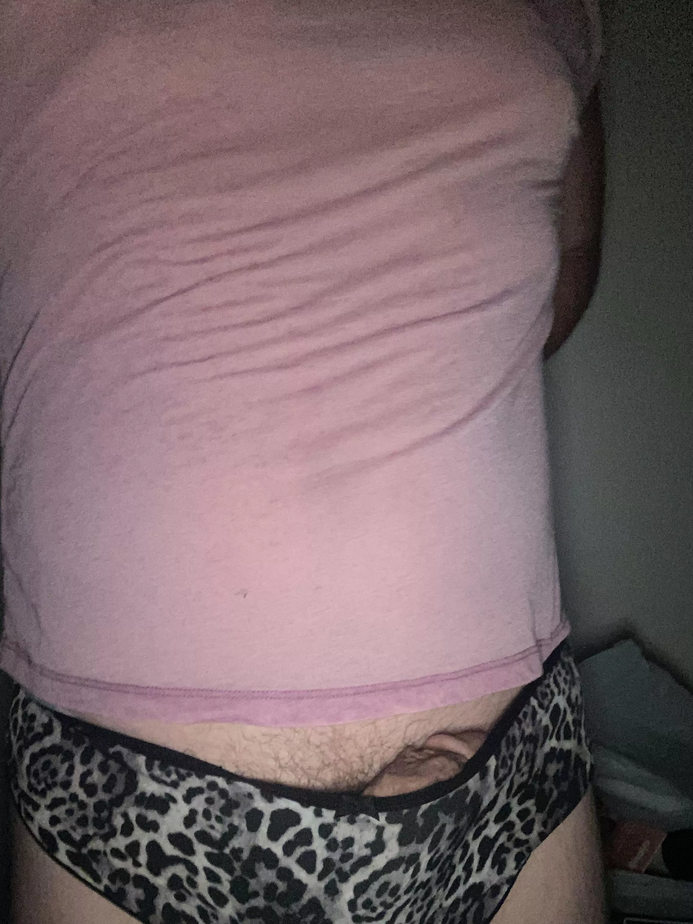 I can’t make it through the night w out sneaking into my wife’s soft shirts and panties. ::blushes::