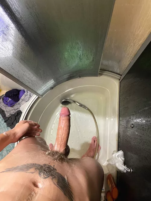 I think I overdid it a little in the shower. And what are we going to do about it now?