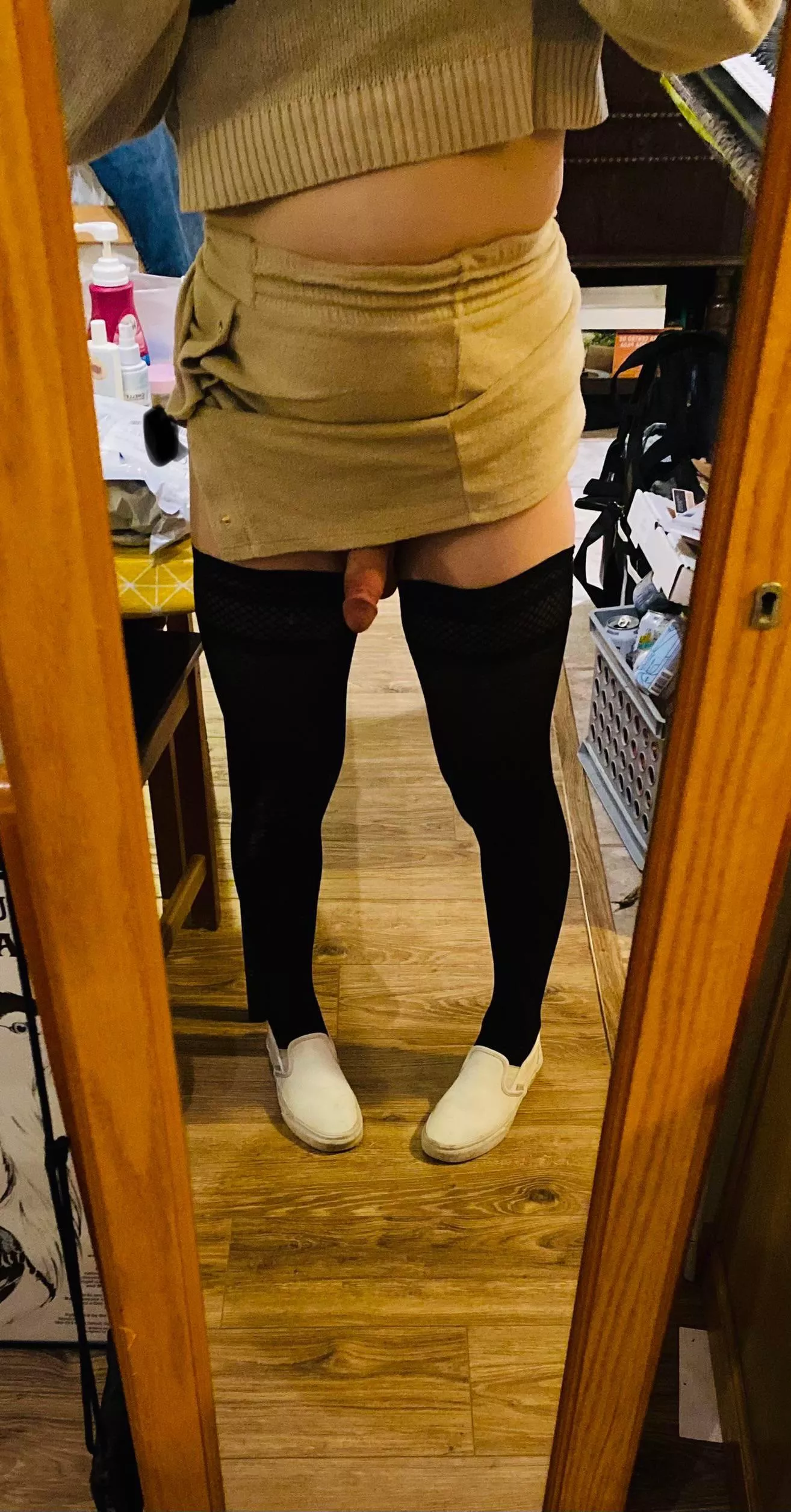 Oops, it slipped out. Can I hide it in you? 😇