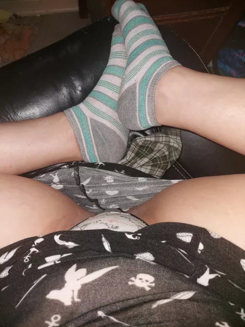 panties and socks together