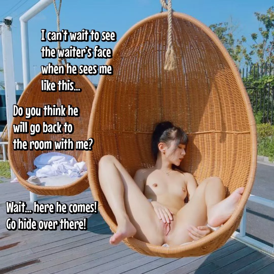 She’s so wild on vacation