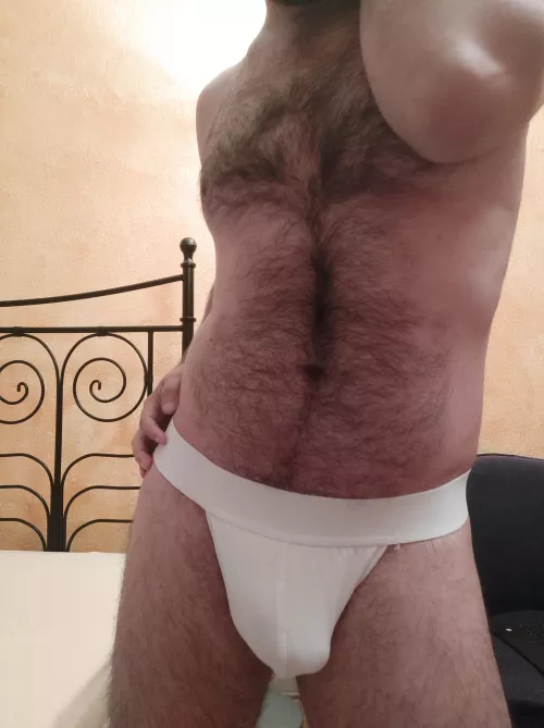 Since I first saw it in porn I always wanted to have one. today it arrived and I feel so good in it 😊