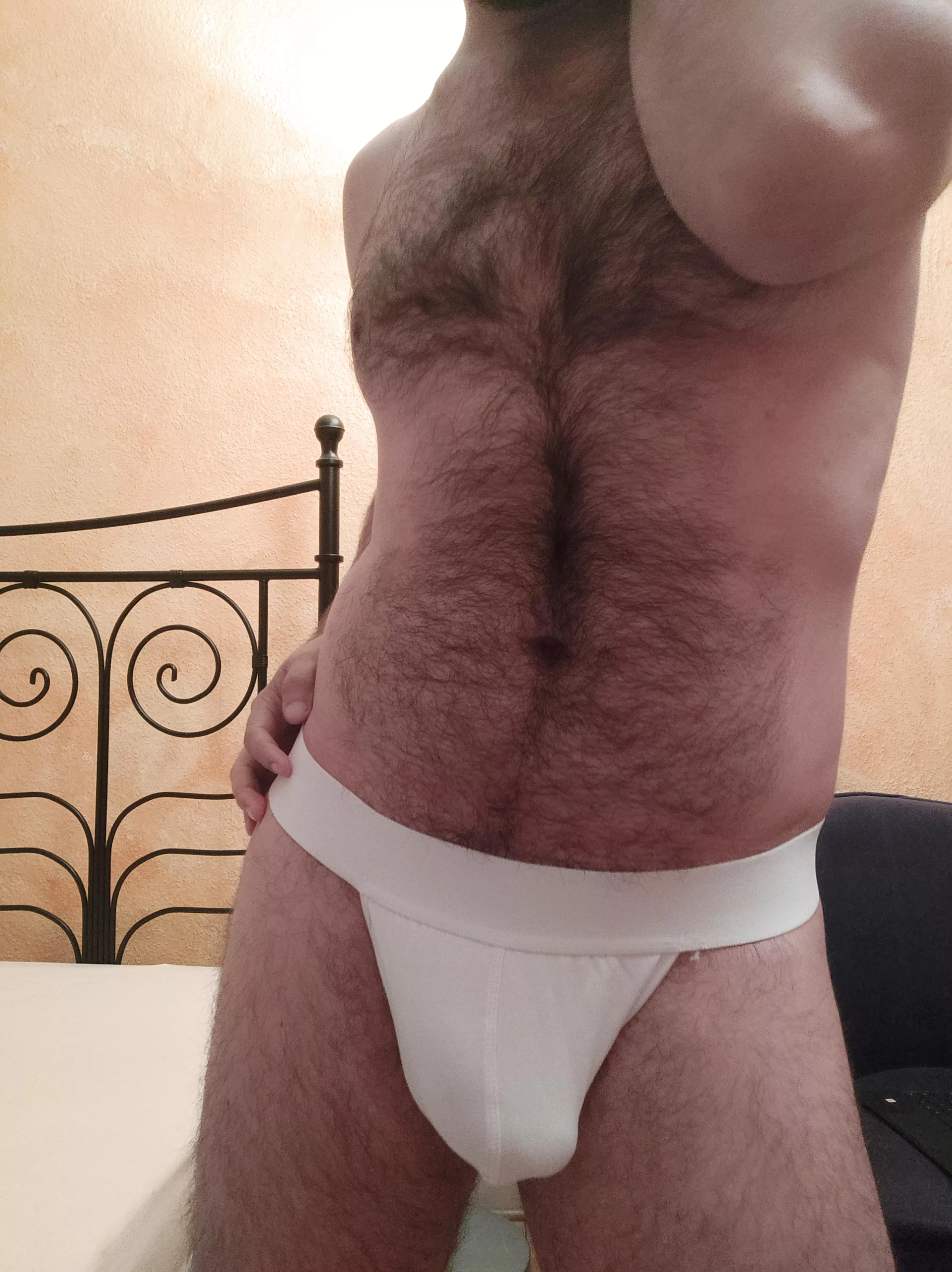 Since I first saw it in porn I always wanted to have one. today it arrived and I feel so good in it 😊