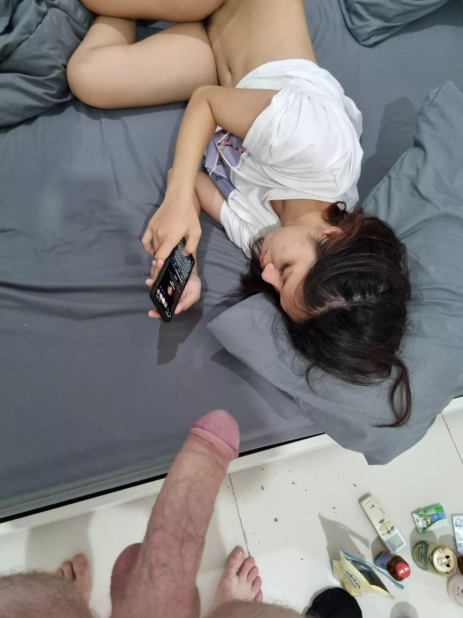 Still an unsuspecting victim for his BWC🥴💖