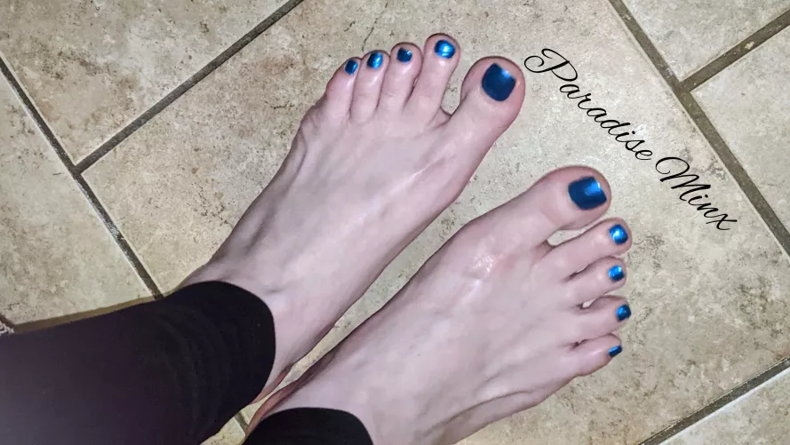 Want to lick them before I shower?