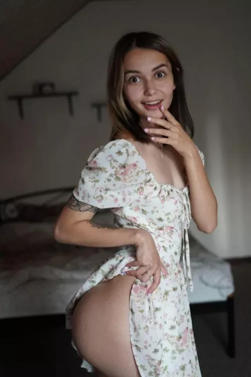 would you mind if I went like this on our date? 😏