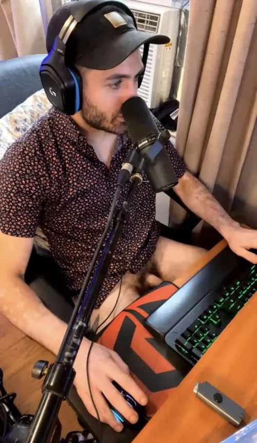 You won't see this on my twitch, maybe after if you're good.