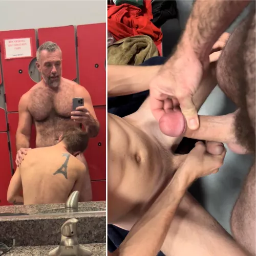 Younger guys always ask for tips at the gym. So I gave him one.