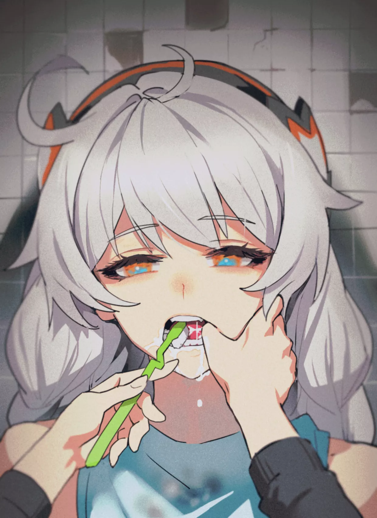 A little bit of an abusive Mei on Kiana... [Honkai Impact 3rd]