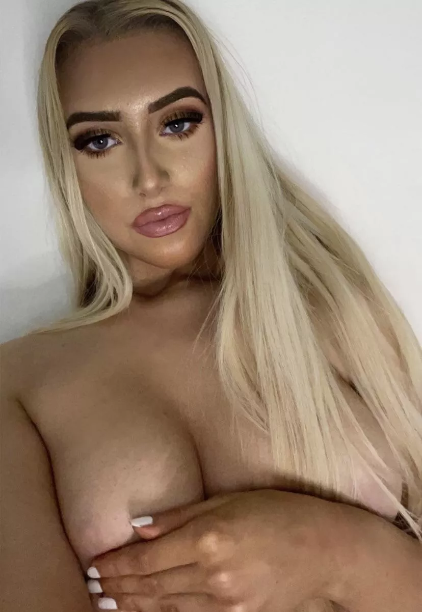 Are blonde sluts with big boobs your type?