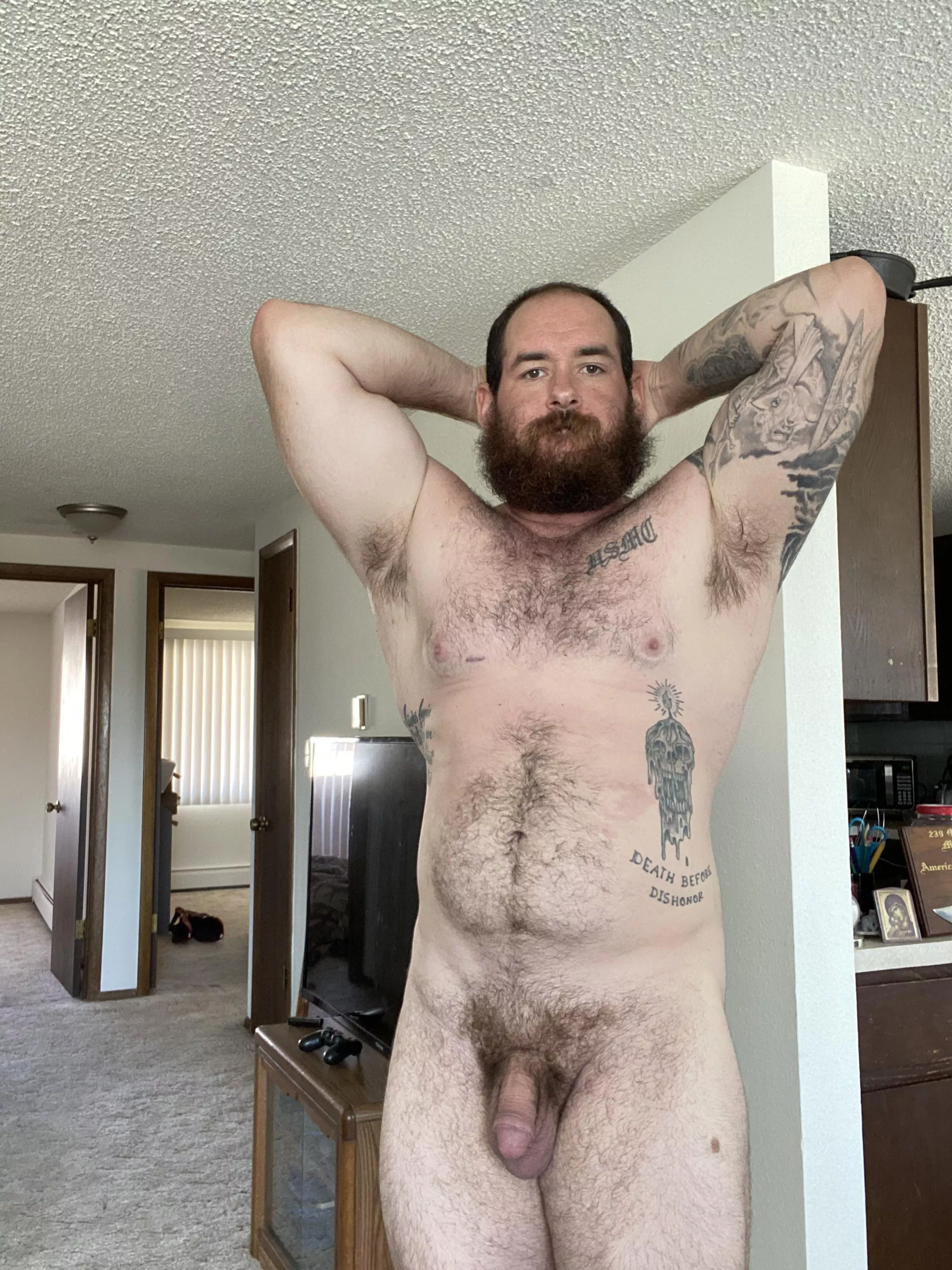 Beards coming on well.