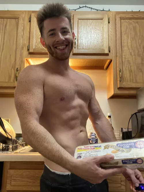 Been eating healthy, can you think of anything you'd like to eat?